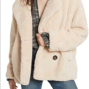 Free people teddy coat